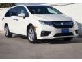 2018 White Diamond Pearl Honda Odyssey EX-L  photo #1