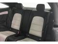 2018 Mercedes-Benz C Platinum White Pearl/Black Interior Rear Seat Photo