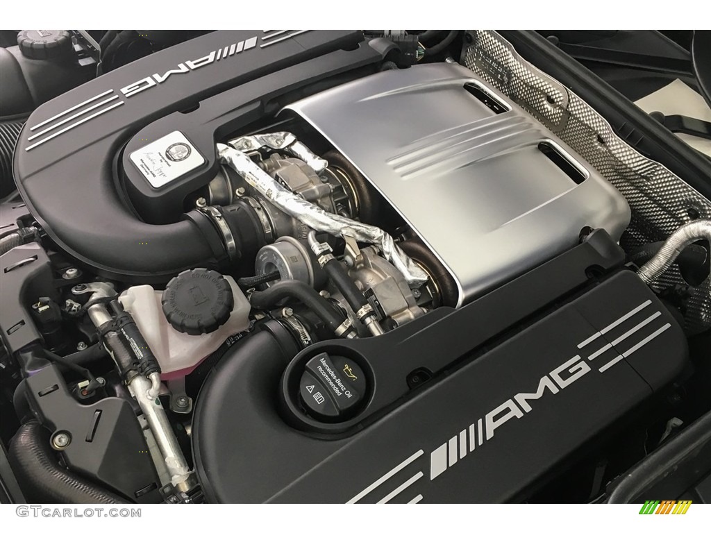 2018 Mercedes-Benz C 63 S AMG Coupe 4.0 Liter AMG biturbo DOHC 32-Valve VVT V8 Engine Photo #126891357
