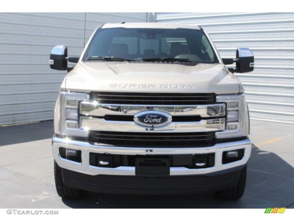 2018 F250 Super Duty King Ranch Crew Cab 4x4 - White Gold / King Ranch Kingsville Java photo #2