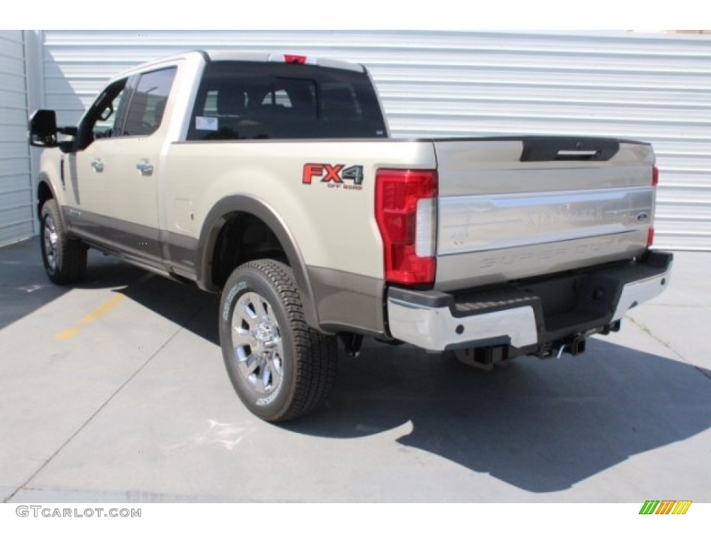 2018 F250 Super Duty King Ranch Crew Cab 4x4 - White Gold / King Ranch Kingsville Java photo #6