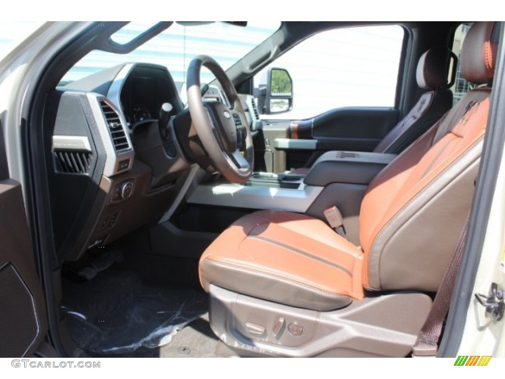 2018 F250 Super Duty King Ranch Crew Cab 4x4 - White Gold / King Ranch Kingsville Java photo #13