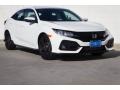 2018 White Orchid Pearl Honda Civic Sport Hatchback  photo #1
