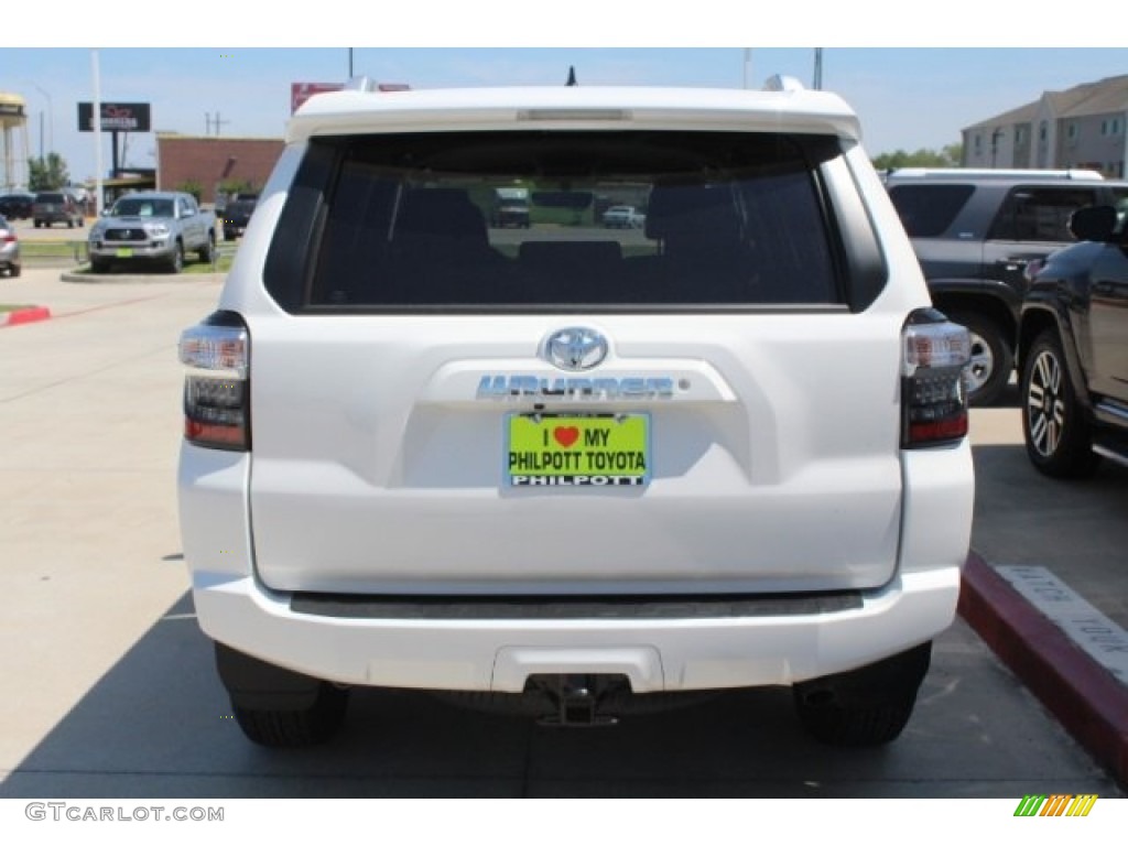 2018 4Runner SR5 - Super White / Sand Beige photo #7