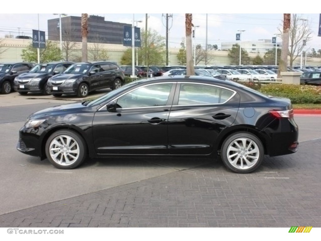 2017 ILX  - Crystal Black Pearl / Ebony photo #4