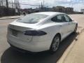 2014 Pearl White Tesla Model S   photo #7