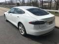 2014 Pearl White Tesla Model S   photo #8