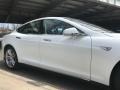 2014 Pearl White Tesla Model S   photo #17