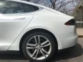 2014 Pearl White Tesla Model S   photo #20