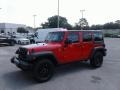 2018 Firecracker Red Jeep Wrangler Unlimited Willys Wheeler Edition 4x4  photo #1