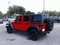 2018 Firecracker Red Jeep Wrangler Unlimited Willys Wheeler Edition 4x4  photo #3