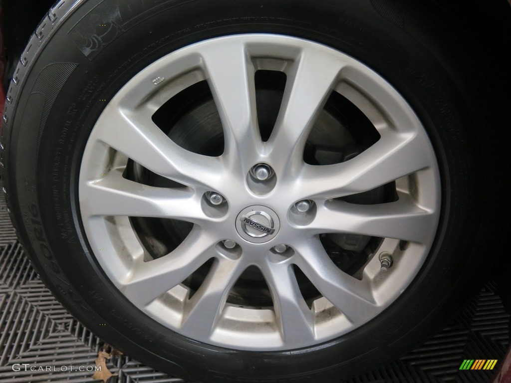 2014 Altima 2.5 S - Cayenne Red / Charcoal photo #22