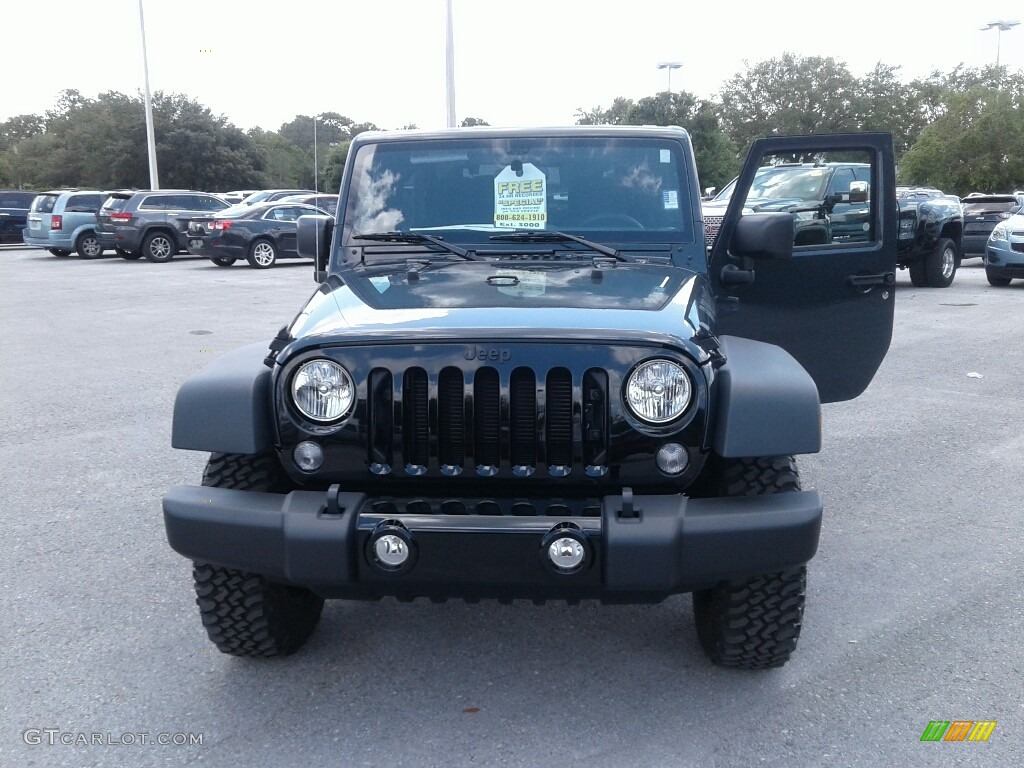2018 Wrangler Willys Wheeler Edition 4x4 - Rhino / Black photo #19