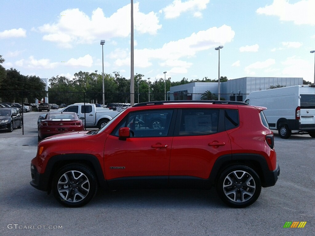 2018 Renegade Latitude - Colorado Red / Black photo #2