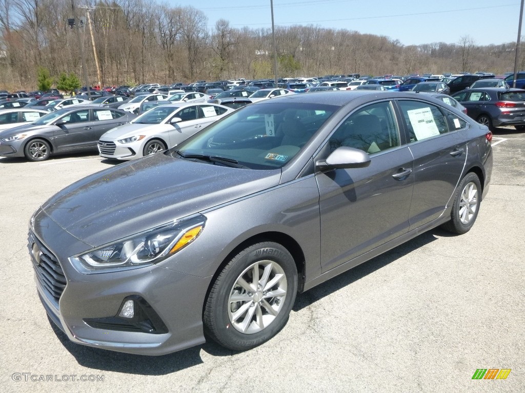 2018 Sonata SE - Machine Gray / Gray photo #5