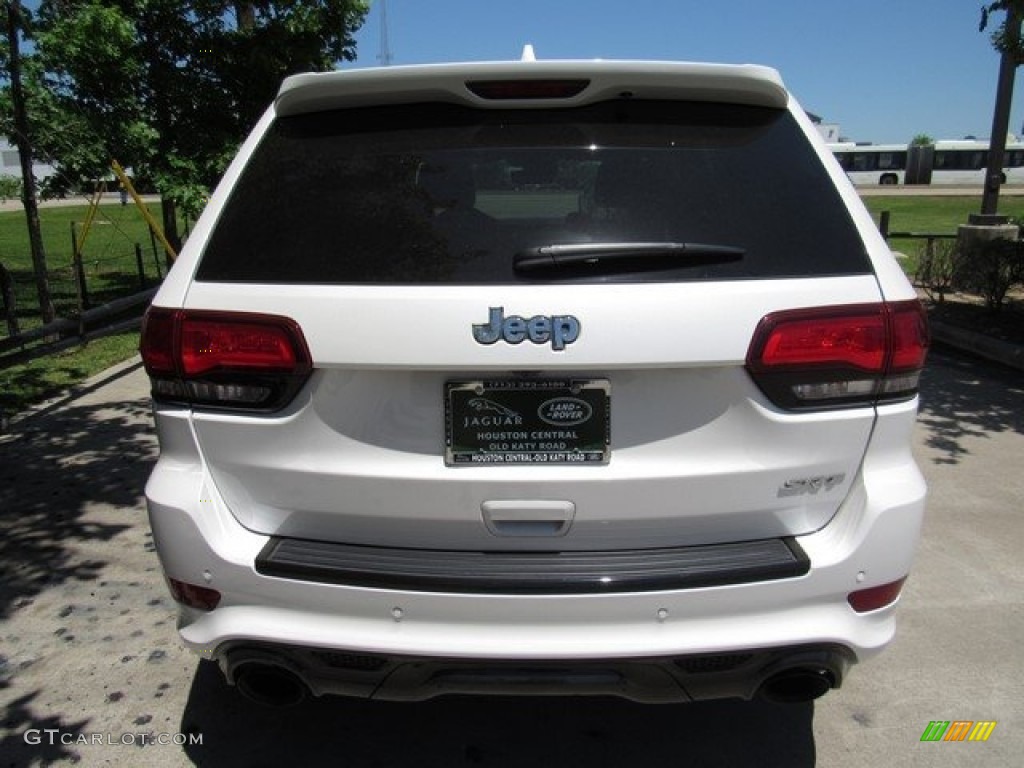 2017 Grand Cherokee SRT 4x4 - Ivory Tri-Coat / Black photo #8