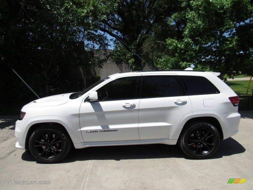 Ivory Tri-Coat 2017 Jeep Grand Cherokee SRT 4x4 Exterior Photo #126900567