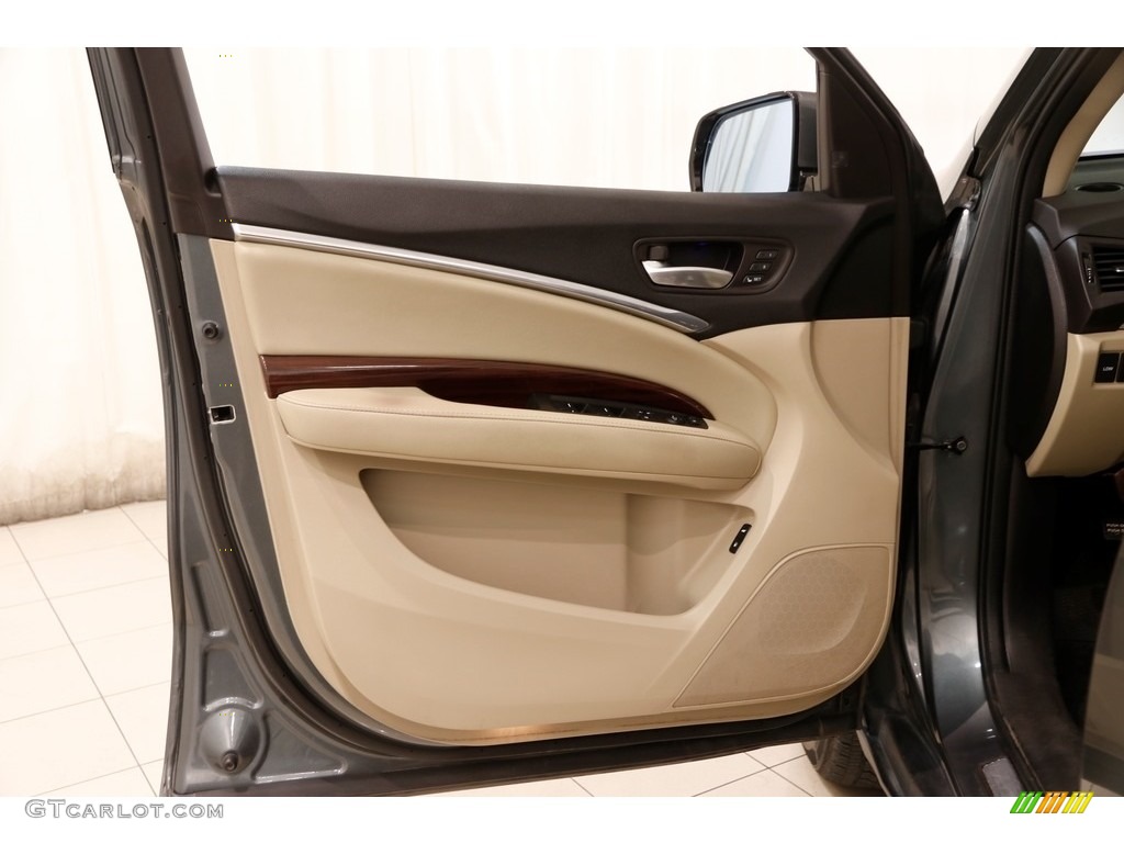 2015 MDX SH-AWD Technology - Forest Mist Metallic / Parchment photo #4