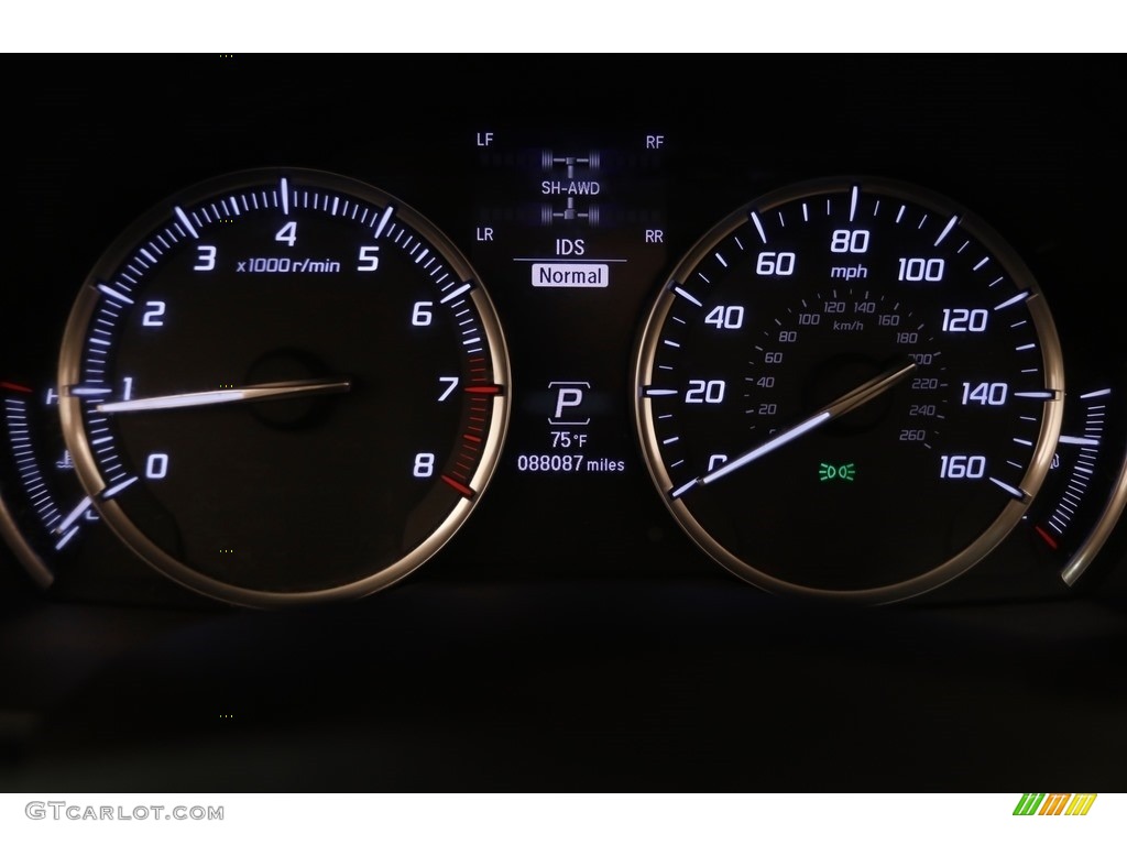 2015 MDX SH-AWD Technology - Forest Mist Metallic / Parchment photo #9