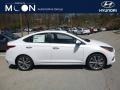 2018 Frost White Pearl Hyundai Accent Limited  photo #1