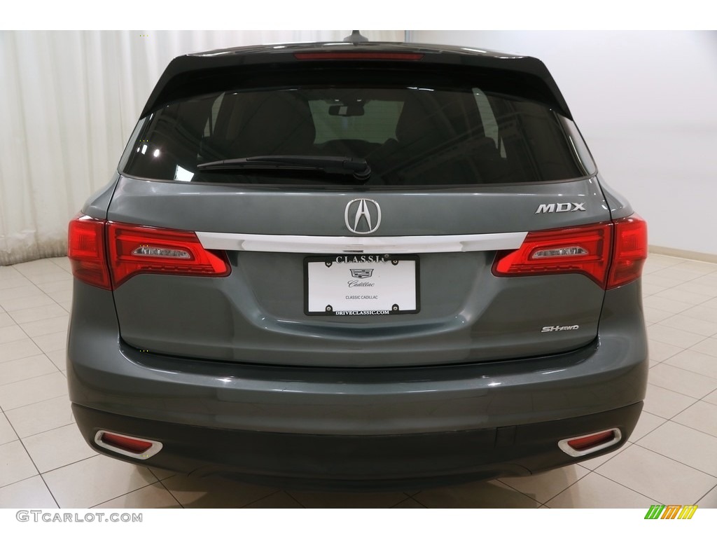 2015 MDX SH-AWD Technology - Forest Mist Metallic / Parchment photo #33