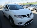 2014 Moonlight White Nissan Rogue S AWD  photo #8