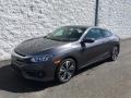 Modern Steel Metallic - Civic EX-L Coupe Photo No. 8