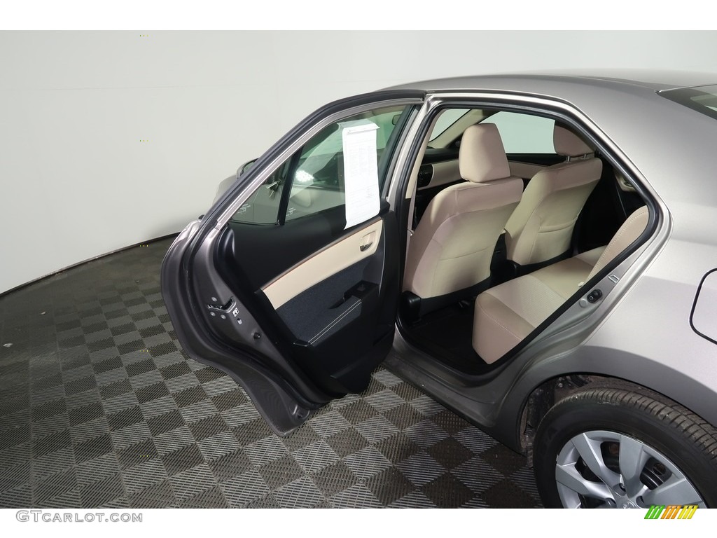 2016 Corolla LE - Brown Sugar Metallic / Ivory photo #26