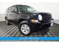 Brilliant Black Crystal Pearl 2009 Jeep Patriot Sport 4x4