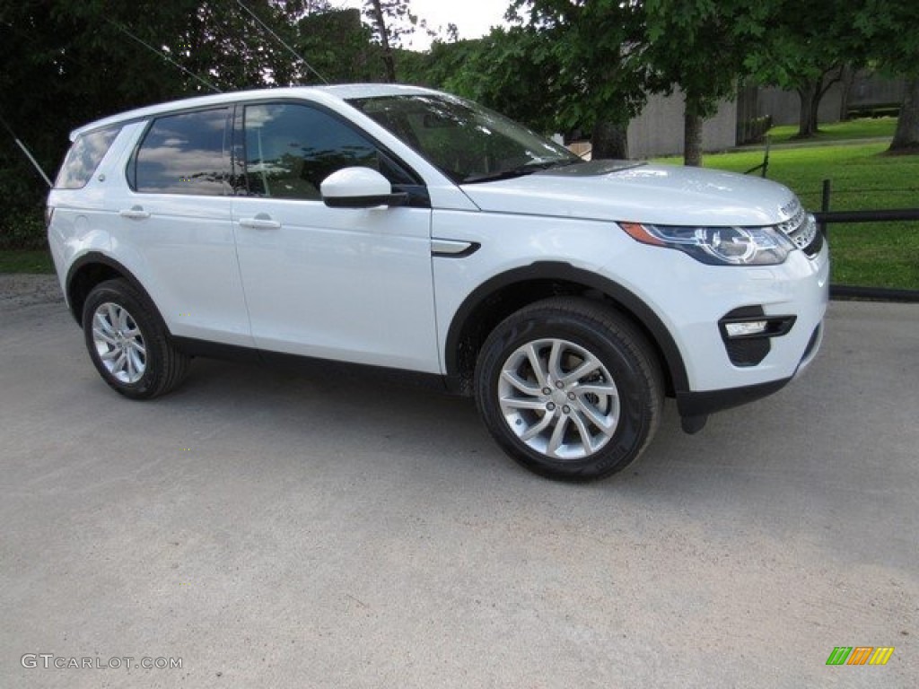 2018 Discovery Sport HSE - Yulong White Metallic / Almond photo #1