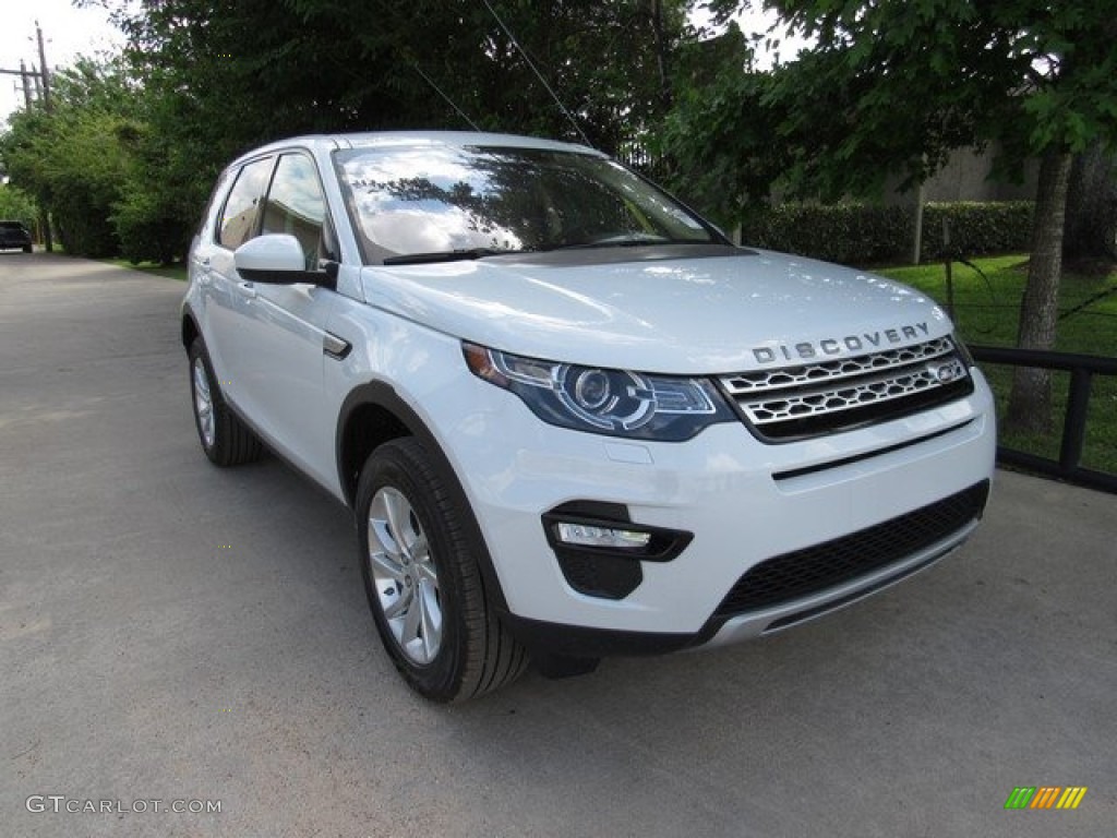 2018 Discovery Sport HSE - Yulong White Metallic / Almond photo #2