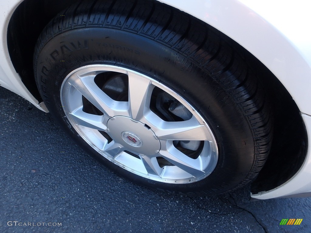 2008 CTS 4 AWD Sedan - White Diamond Tri-Coat / Cashmere/Cocoa photo #13
