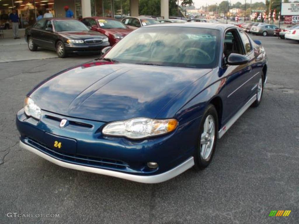 2003 Monte Carlo SS Jeff Gordon Signature Edition - Superior Blue Metallic / Ebony Black photo #2