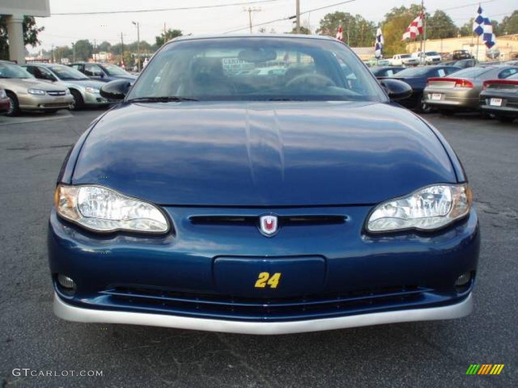 2003 Monte Carlo SS Jeff Gordon Signature Edition - Superior Blue Metallic / Ebony Black photo #3