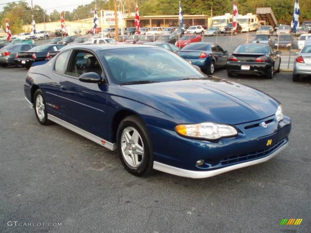 2003 Monte Carlo SS Jeff Gordon Signature Edition - Superior Blue Metallic / Ebony Black photo #4