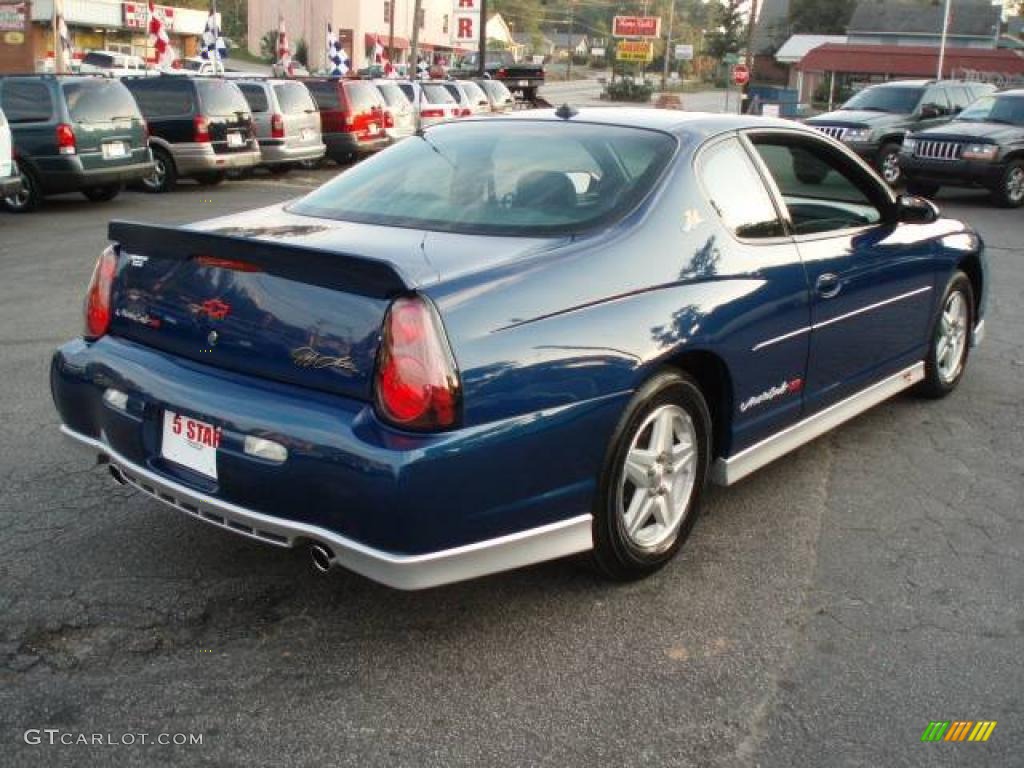 2003 Monte Carlo SS Jeff Gordon Signature Edition - Superior Blue Metallic / Ebony Black photo #7