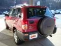 2001 Impulse Red Toyota RAV4 4WD  photo #4