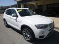 2015 Mineral White Metallic BMW X3 xDrive28i  photo #3