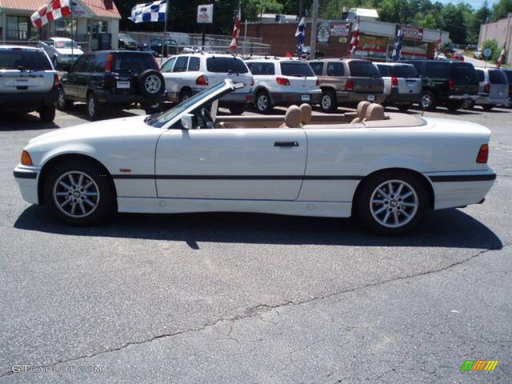 1999 3 Series 328i Convertible - Alpine White / Sand photo #3