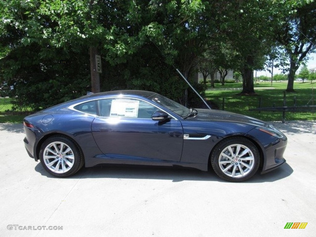 2018 F-Type Coupe - Loire Blue Metallic / Cirrus photo #3