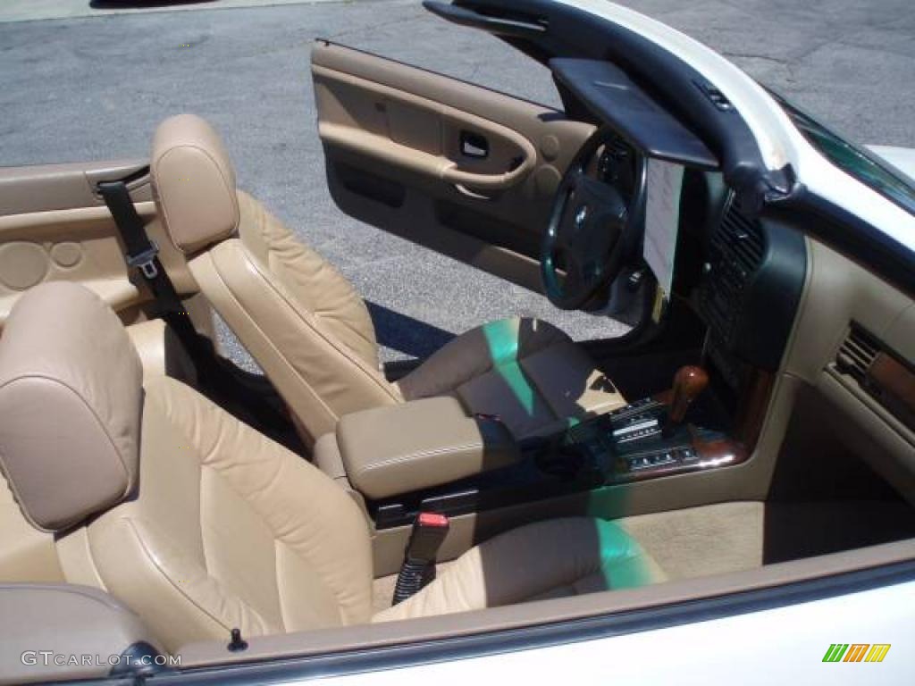 1999 3 Series 328i Convertible - Alpine White / Sand photo #10