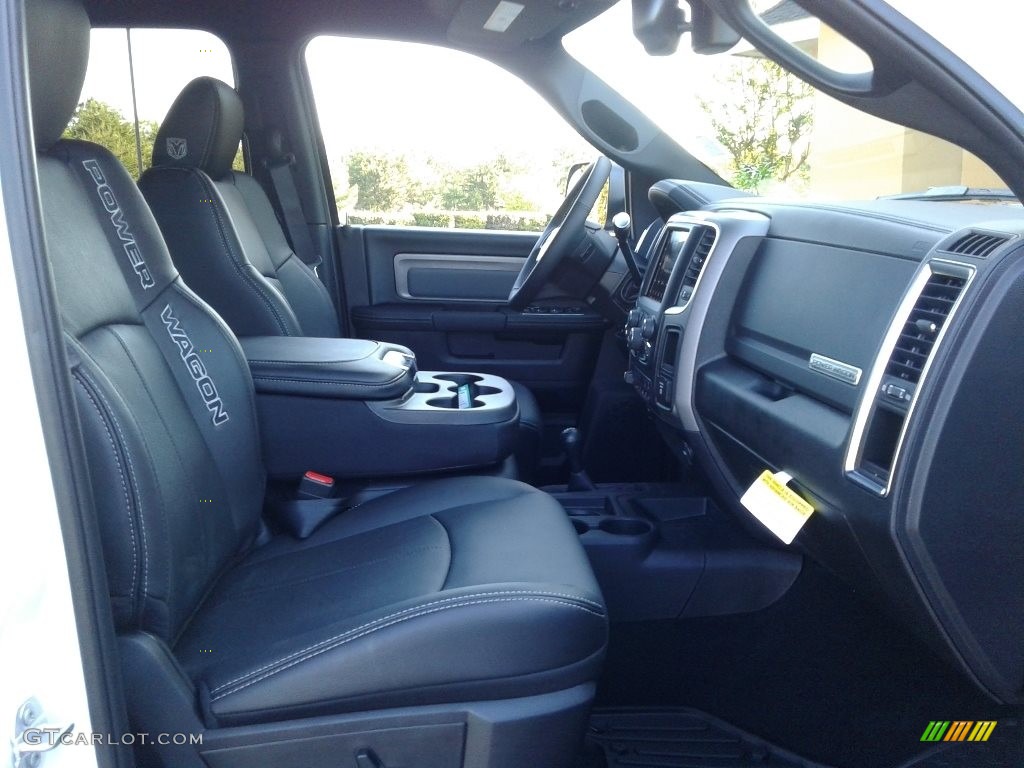 Black Interior 2018 Ram 2500 Power Wagon Crew Cab 4x4 Photo #126911238