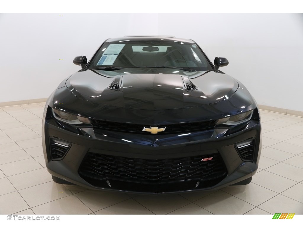 2018 Camaro SS Coupe - Black / Jet Black photo #2