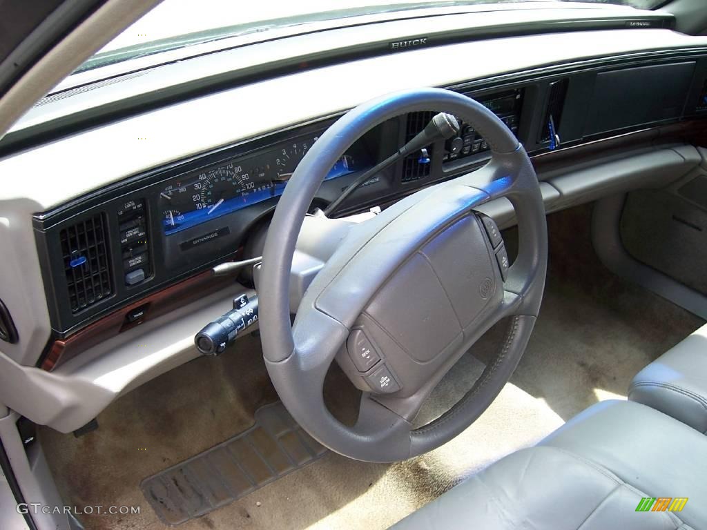 1997 LeSabre Custom - Silvermist Metallic / Medium Gray photo #3