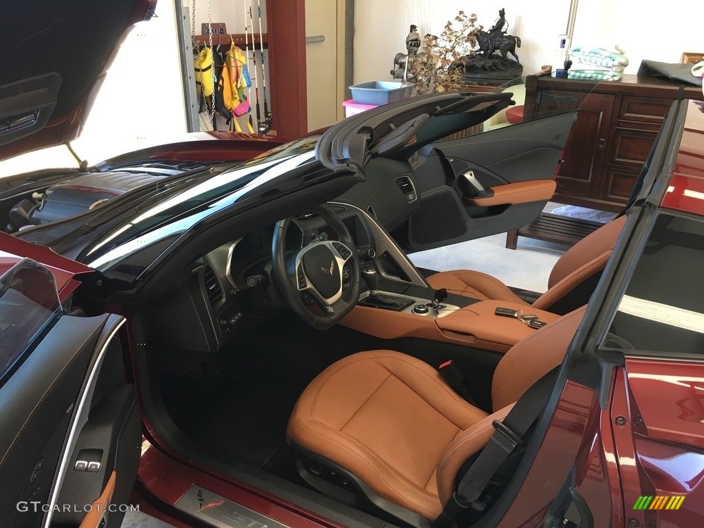 2016 Corvette Stingray Coupe - Long Beach Red Metallic Tintcoat / Kalahari photo #2