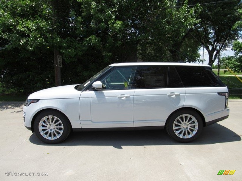 2018 Range Rover HSE - Yulong White Metallic / Espresso/Almond photo #11