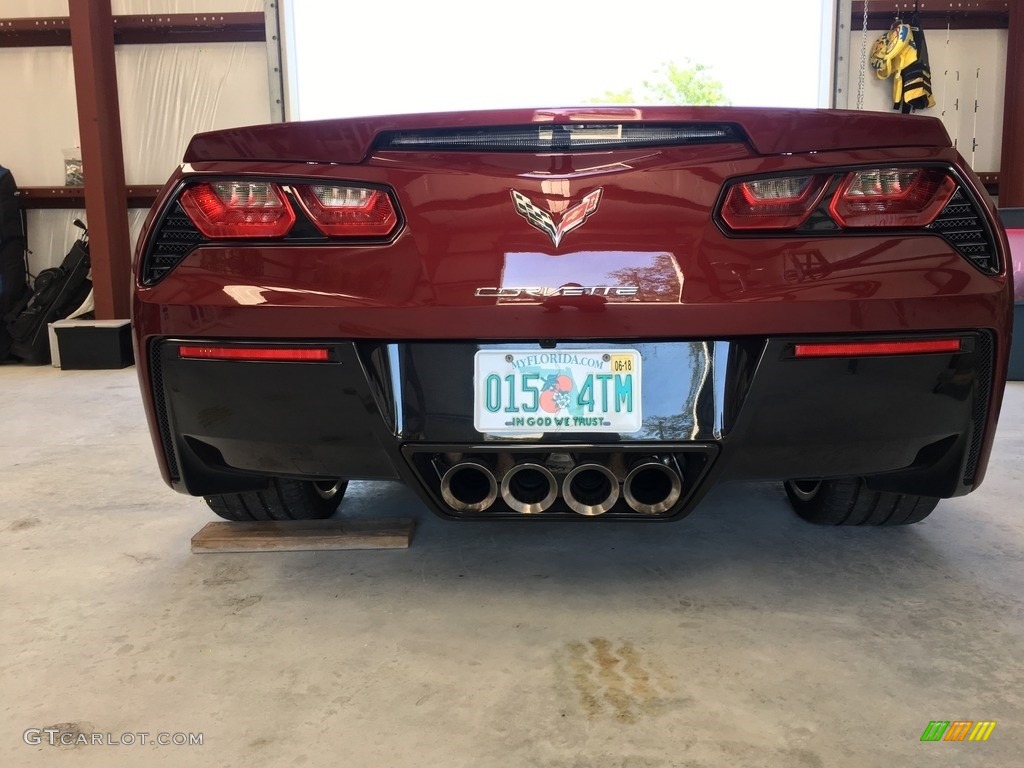 2016 Corvette Stingray Coupe - Long Beach Red Metallic Tintcoat / Kalahari photo #15