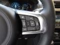 2018 Jaguar F-PACE Ebony/Pimento Interior Steering Wheel Photo