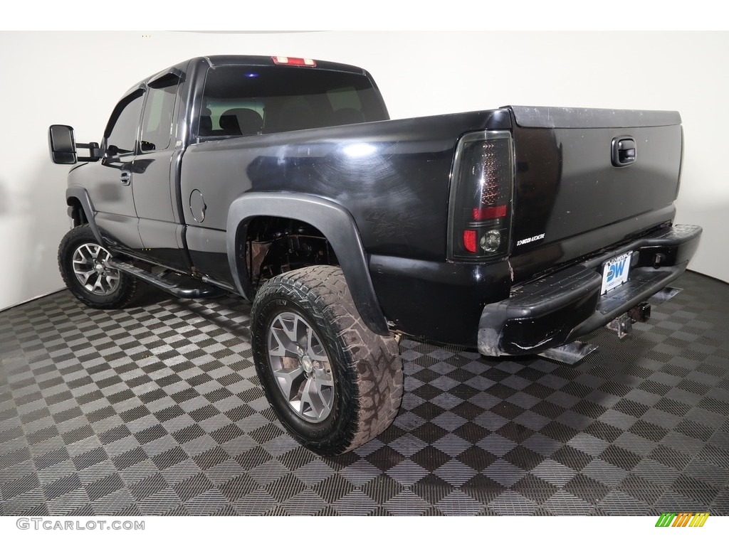 2003 Silverado 1500 LS Extended Cab 4x4 - Dark Gray Metallic / Dark Charcoal photo #7