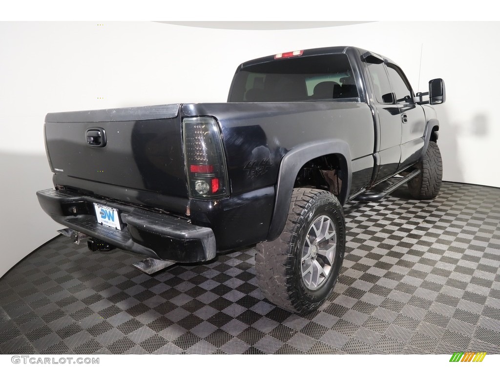 2003 Silverado 1500 LS Extended Cab 4x4 - Dark Gray Metallic / Dark Charcoal photo #11
